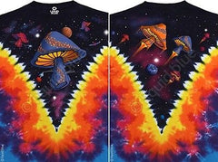 Space Mushrooms Tie Dye T-shirt