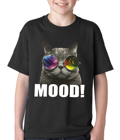 Spaced Mood Cat Kids T-shirt