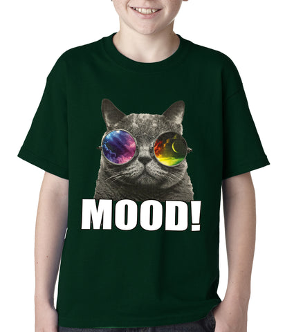 Spaced Mood Cat Kids T-shirt