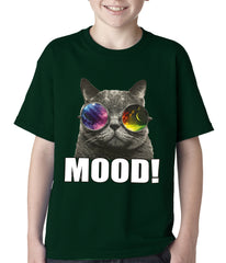 Spaced Mood Cat Kids T-shirt