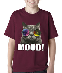 Spaced Mood Cat Kids T-shirt