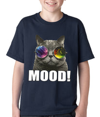 Spaced Mood Cat Kids T-shirt