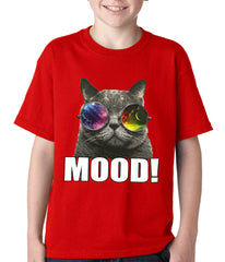 Spaced Mood Cat Kids T-shirt