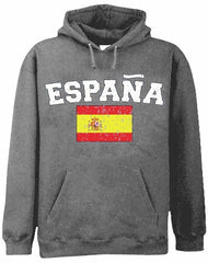 Spain "España" Vintage Flag International Hoodie