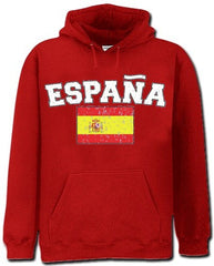 Spain "España" Vintage Flag International Hoodie