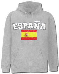 Spain "España" Vintage Flag International Hoodie