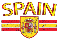 Spain Vintage Shield International Hoodie