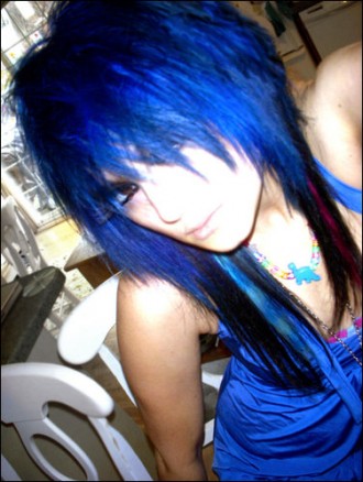 Rhythm and Blues: Blue Hair Dye For Dark Hair | Splat Hair Color