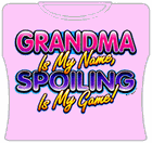 Spoiling Is My Game Girls T-Shirt