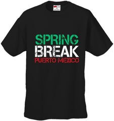 Spring Break Puerto Mexico Mens T-Shirt