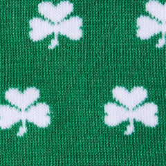 St. Patrick’s Day All Over Shamrocks Leg Warmers (Green with White Shamrocks)