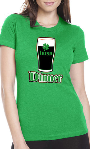 St. Patrick's Day Irish Dinner Girl's T-Shirt