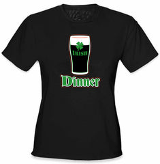 St. Patrick's Day Irish Dinner Girl's T-Shirt