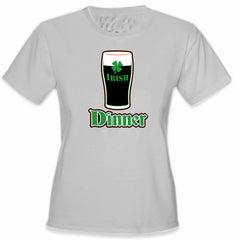 St. Patrick's Day Irish Dinner Girl's T-Shirt