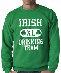 St. Patrick's Day Irish Drinking Team Adult Crewneck