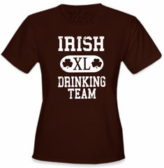 St. Patrick's Day Irish Drinking Team Girl's T-Shirt