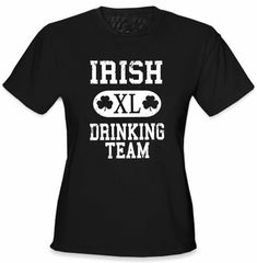 St. Patrick's Day Irish Drinking Team Girl's T-Shirt