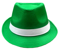 St. Patrick's Day Irish Kelly Green Fedora Hat