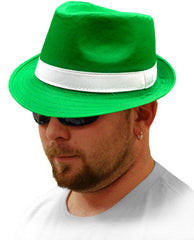 St. Patrick's Day Irish Kelly Green Fedora Hat