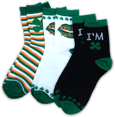 St.Patrick's Day Irish Pride Socks (3 pack)