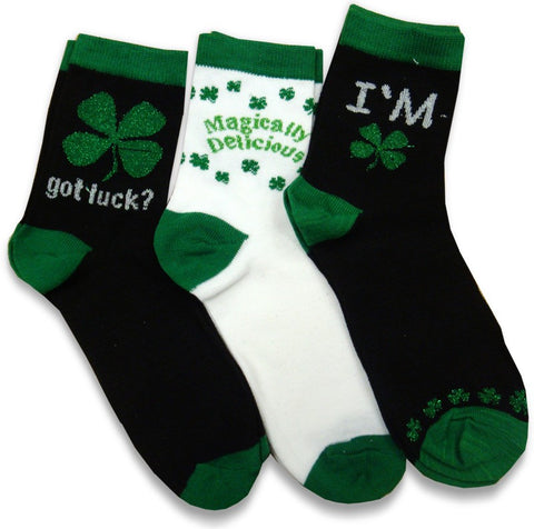 St.Patrick's Day Irish Pride Socks (3 pack)