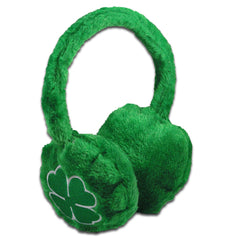 St. Patrick's Day Irish Shamrock Furry Earmuffs