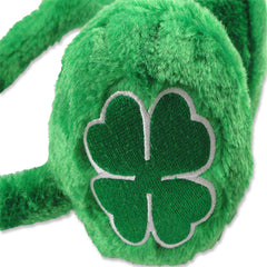 St. Patrick's Day Irish Shamrock Furry Earmuffs