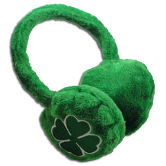 St. Patrick's Day Irish Shamrock Furry Earmuffs