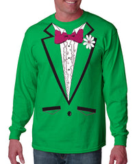 St. Patrick's Day Long Sleeve Tuxedo T-Shirt