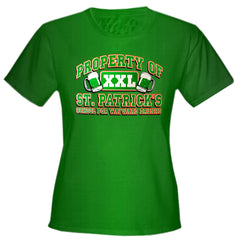 St.Patrick's Day "School For Wayward Drunks" Girls T-Shirt