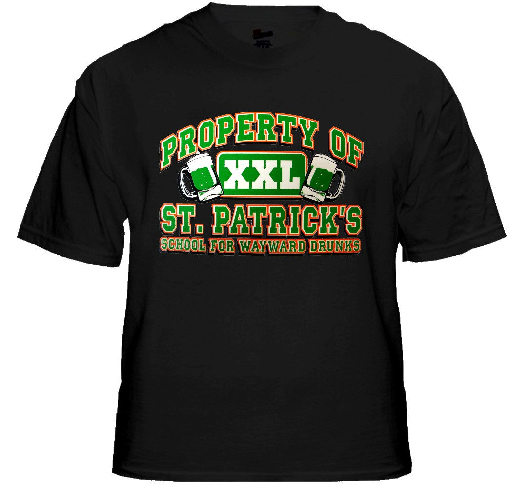 St.Patrick's Day "School For Wayward Drunks" T-Shirt