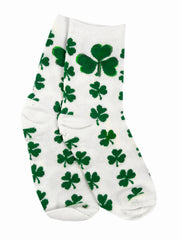 St.Patrick's Day Shamrock Socks