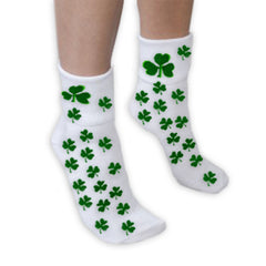 St.Patrick's Day Shamrock Socks