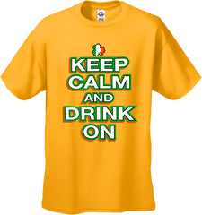 St. Patrick's Day Shirts - Keep Calm and Drink On Men's T-Shirt