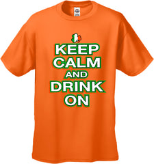 St. Patrick's Day Shirts - Keep Calm and Drink On Men's T-Shirt