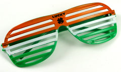 St. Patrick's Day Slotted Sunglasses