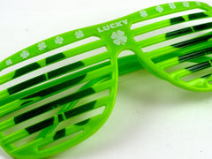 St. Patrick's Day Slotted Sunglasses