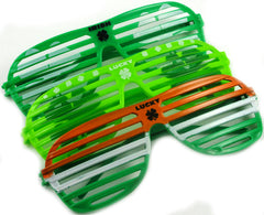 St. Patrick's Day Slotted Sunglasses