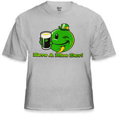 St. Patrick's Day Tees - Have a Nice Day Irish Smiley T-Shirt