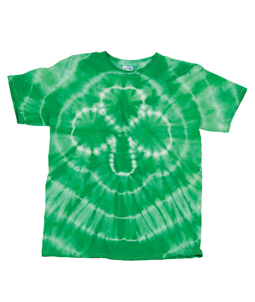 St. Patrick's Day Tie-Dye Shamrock Mens T-shirt –