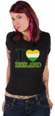 St. Patrick's Tees - I Love Ireland Girls T-Shirt