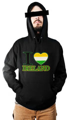 St. Patrick's Tees - I Love Ireland Hoodie