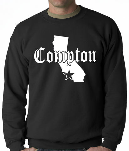 Star City Of Compton, California Adult Crewneck