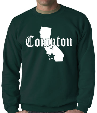 Star City Of Compton, California Adult Crewneck