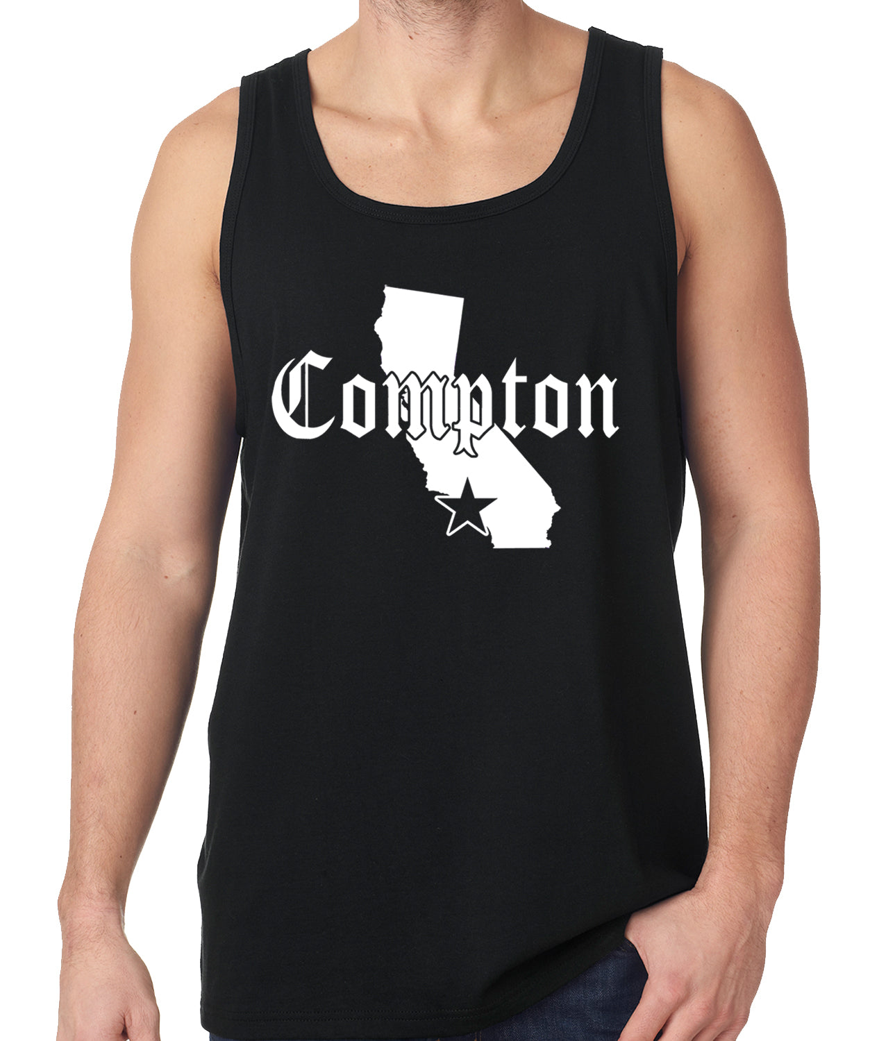 Star City Of Compton, California Tank Top