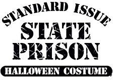 State Prison Halloween Costume Hoodie
