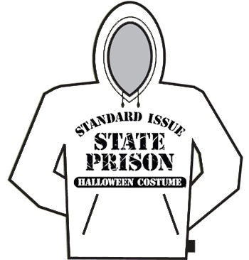State Prison Halloween Costume Hoodie