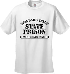 Halloween Costume T-shirt - State Prison Halloween Costume T-Shirt