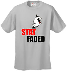 Stay Faded Cartoon Hands Men's T-Shirt