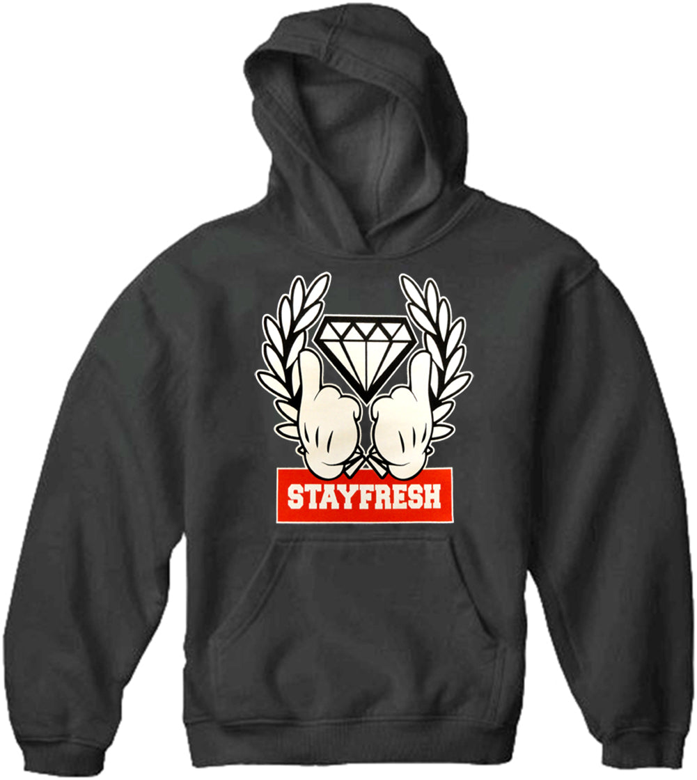 Stay Fresh Adult Hoodie